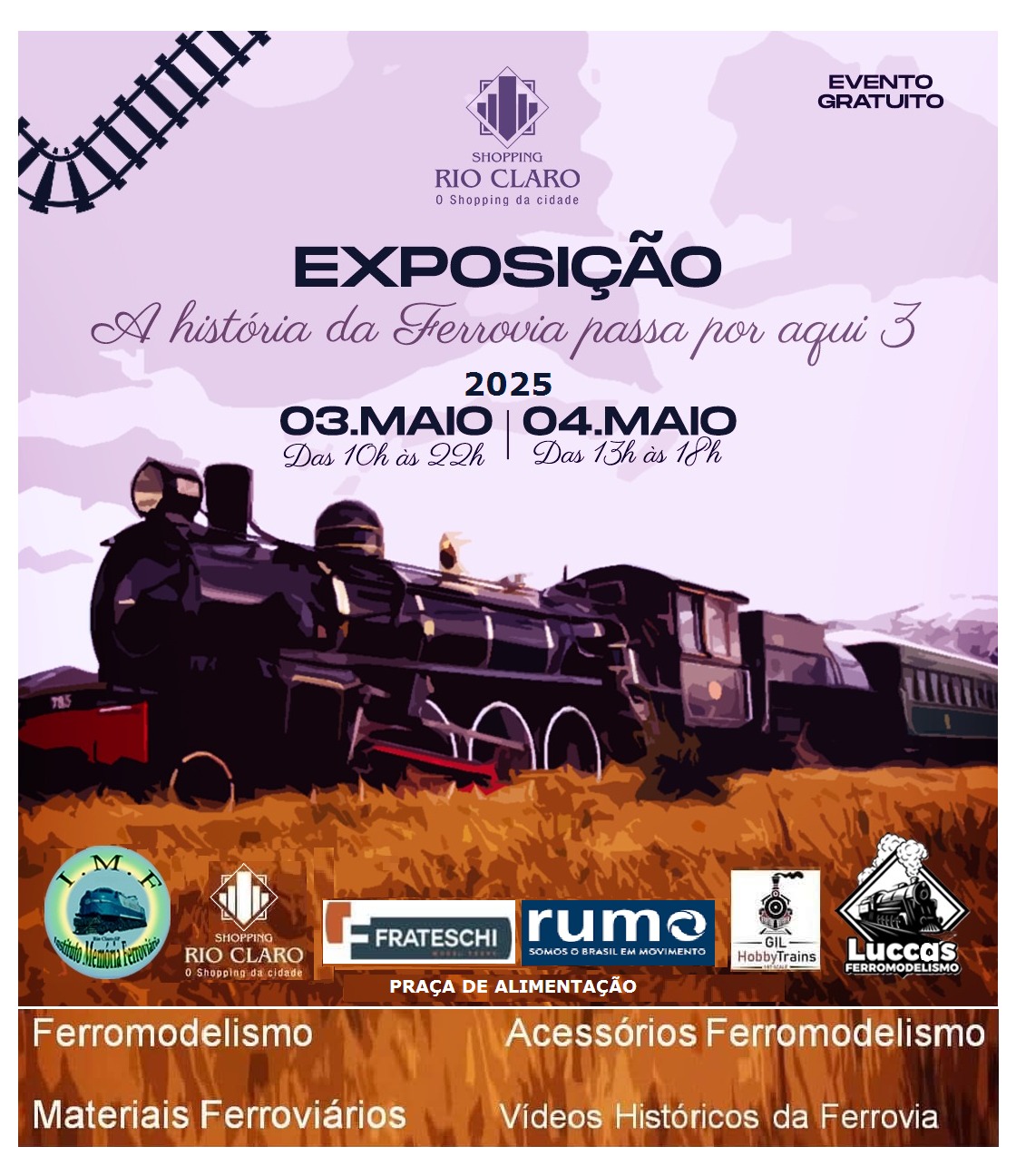 Exposição - A História da Ferrovia Passa Por Aqui