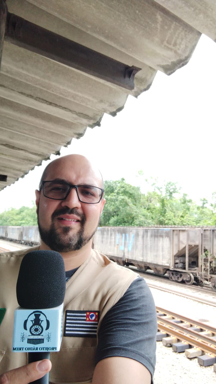 REPORTAGEM RÁDIO TREM - 9º ENCONTRO DE FERROMODELISMO DE CUBATÃO (SP) - CRISTIANO - 2023